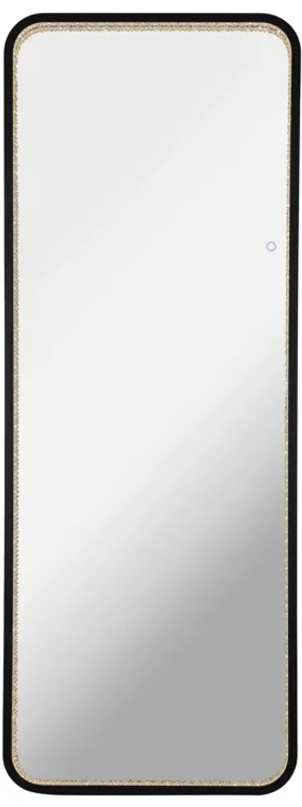 Tatum Crystal Lining Metal Framed Antifog Front-Lit Wall Or Floor Full-Length, Smart Touch