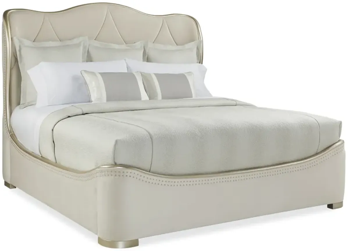 Adela King Sleigh Bed