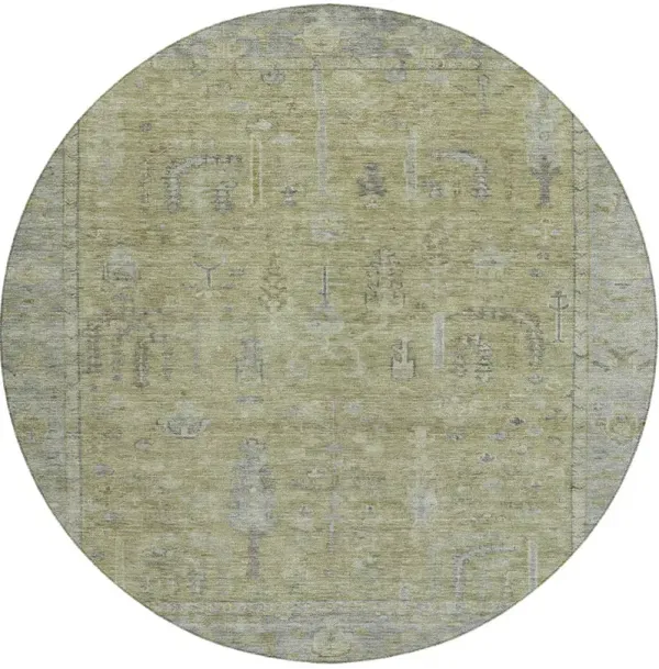 Solace SL11 Aloe 8' Round Rug