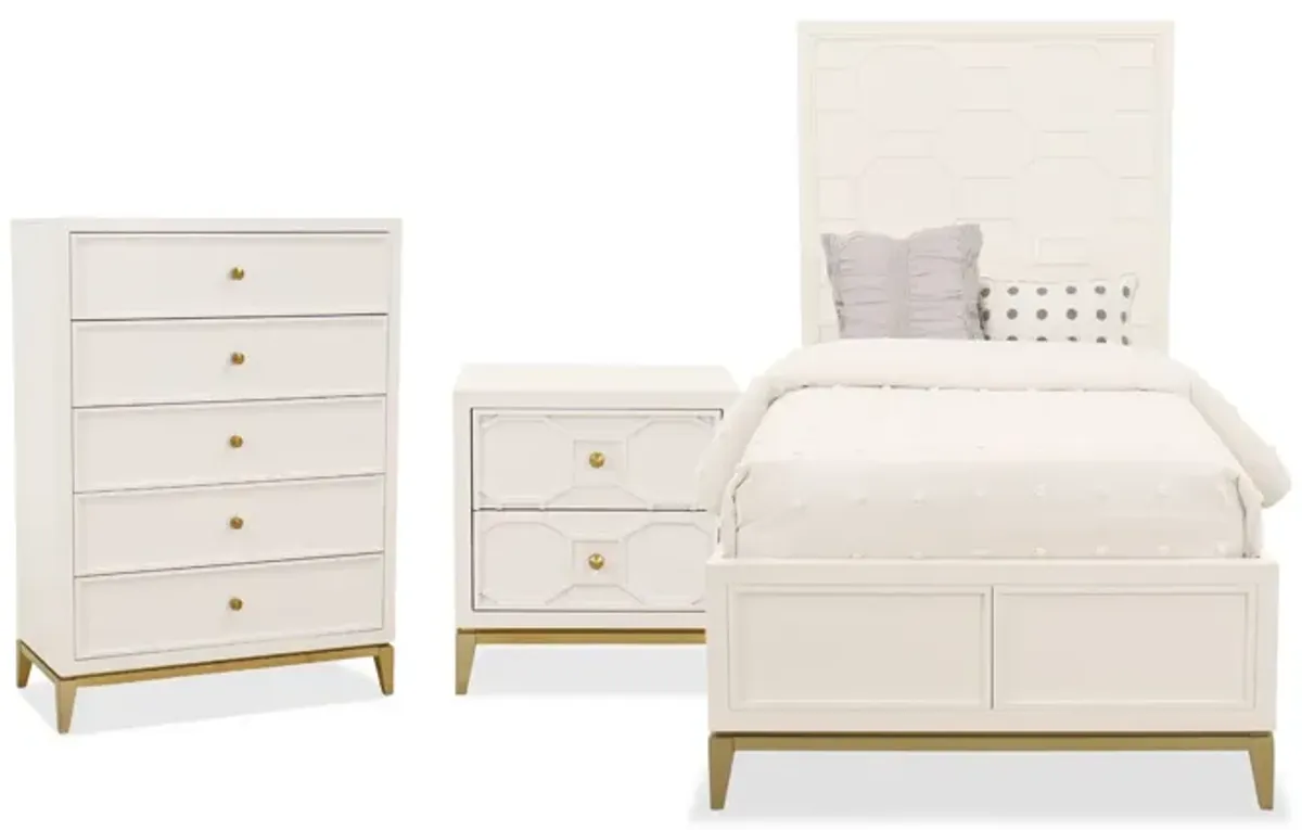 Uptown Youth 3pc T Bed Set