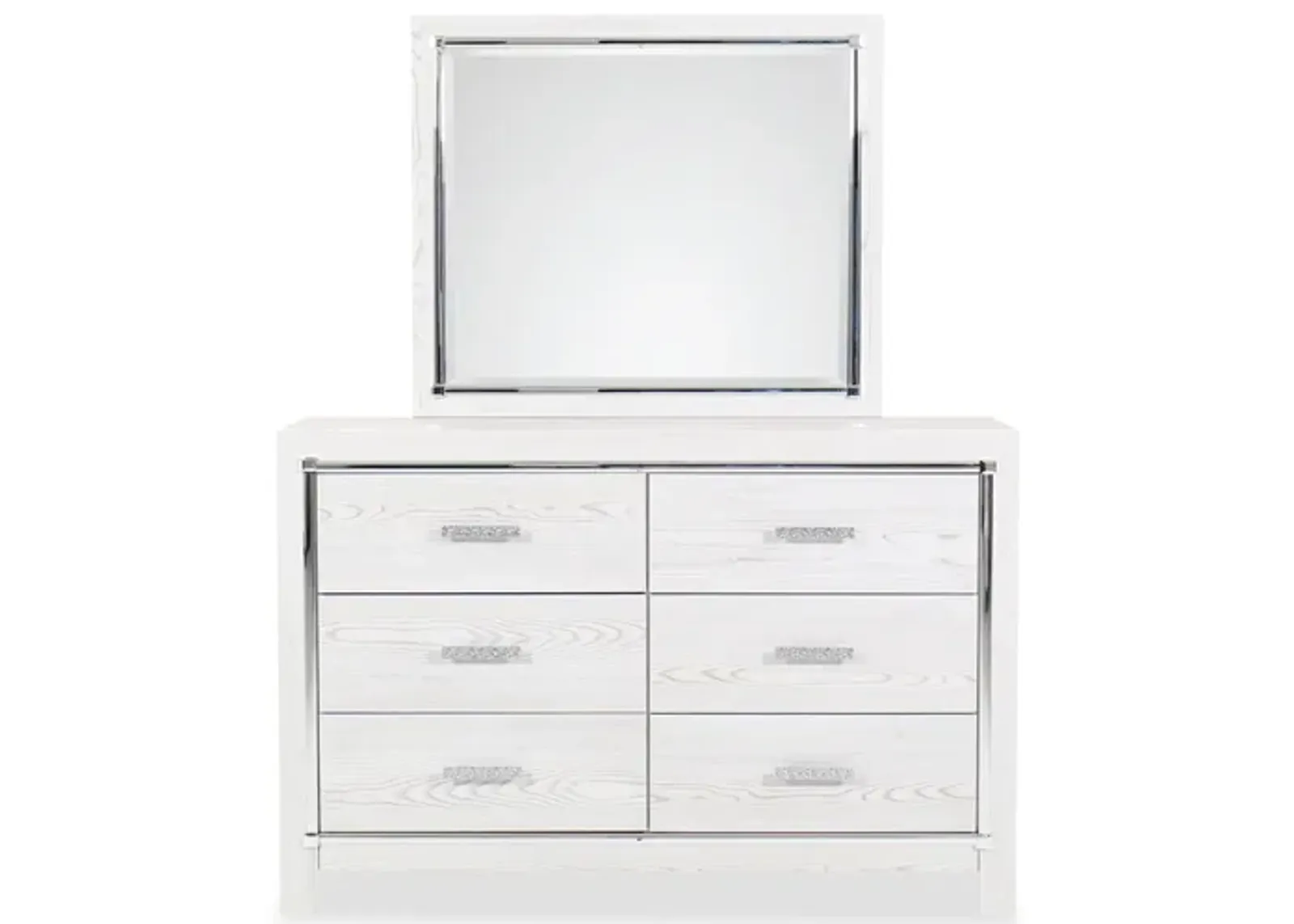 Altyra 6-Drawer Dresser and Mirror