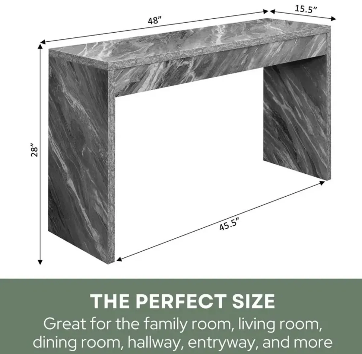 Convience Concept, Inc. Northfield Hall Console Table/Desk