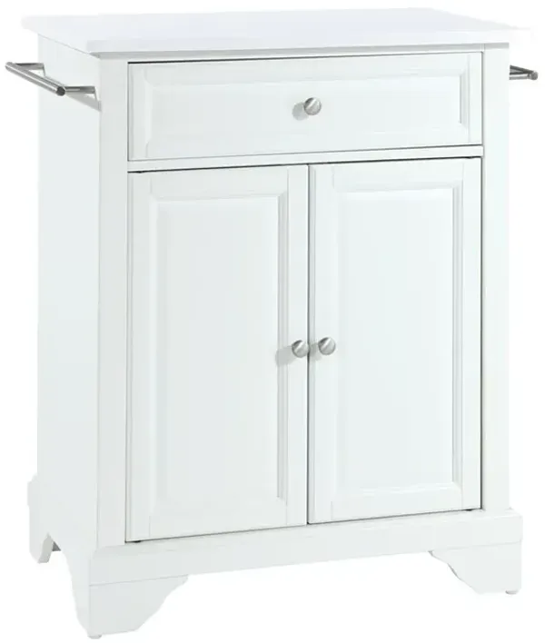 Lafayette Stone Top Portable Kitchen Island/Cart
