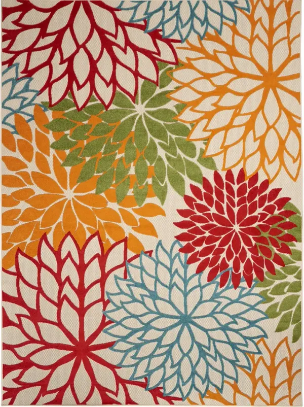 Aloha ALH05 Green 5'3" x Square Rug