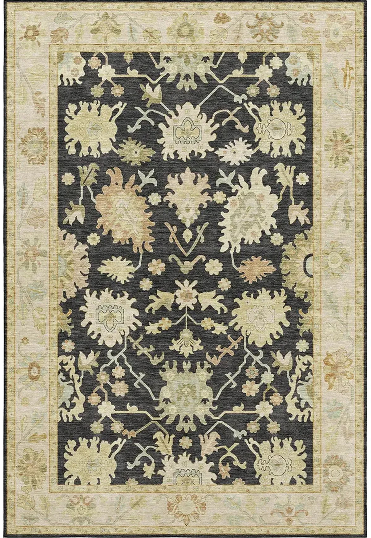 Hatay HY2 Black 10' x 14' Rug