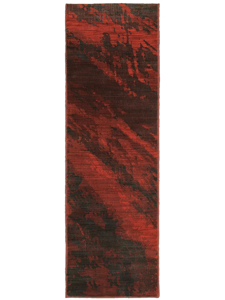 Sedona 2'3" x 7'6" Red Rug