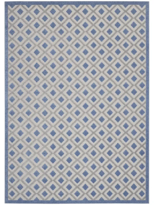 Aloha ALH26 Blue/Gray 9' x 12' Rug