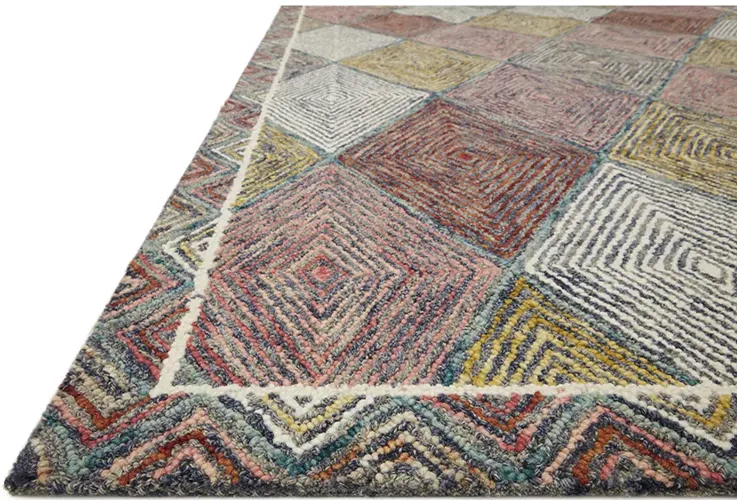 Spectrum SPE02 Turquoise/Fiesta 5' x 7'6" Rug