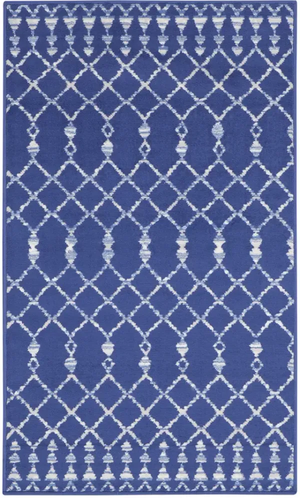 Whimsicle WHS02 Navy 3' x 5' Rug