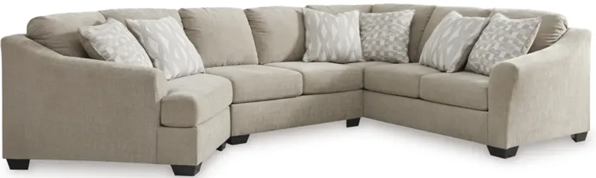 Brogan Bay Right Facing Sectional with Cuddler