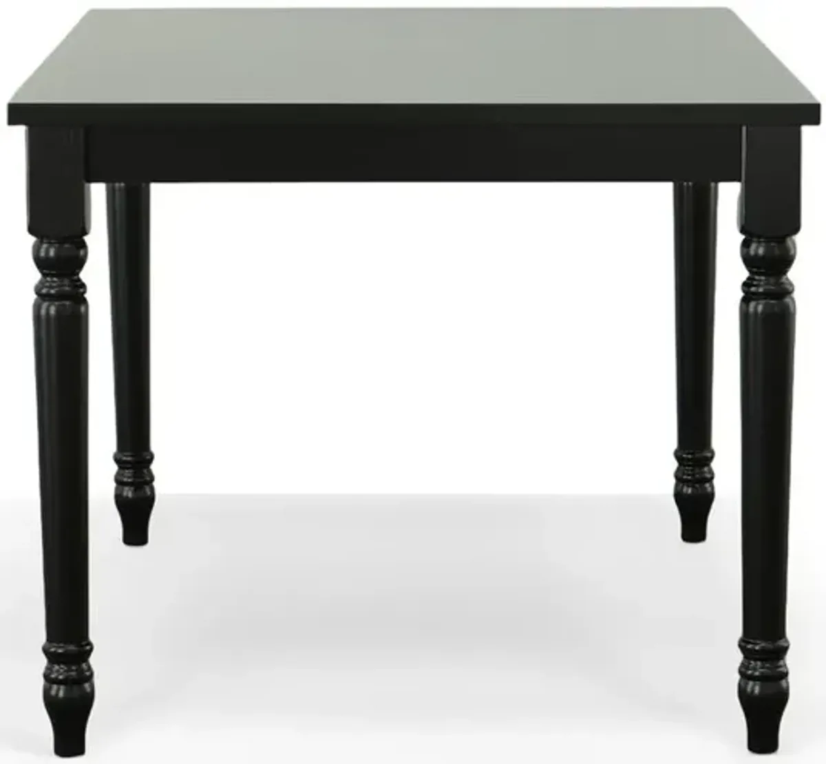 Carolina Living Draven Farmhouse Dining Table - Black