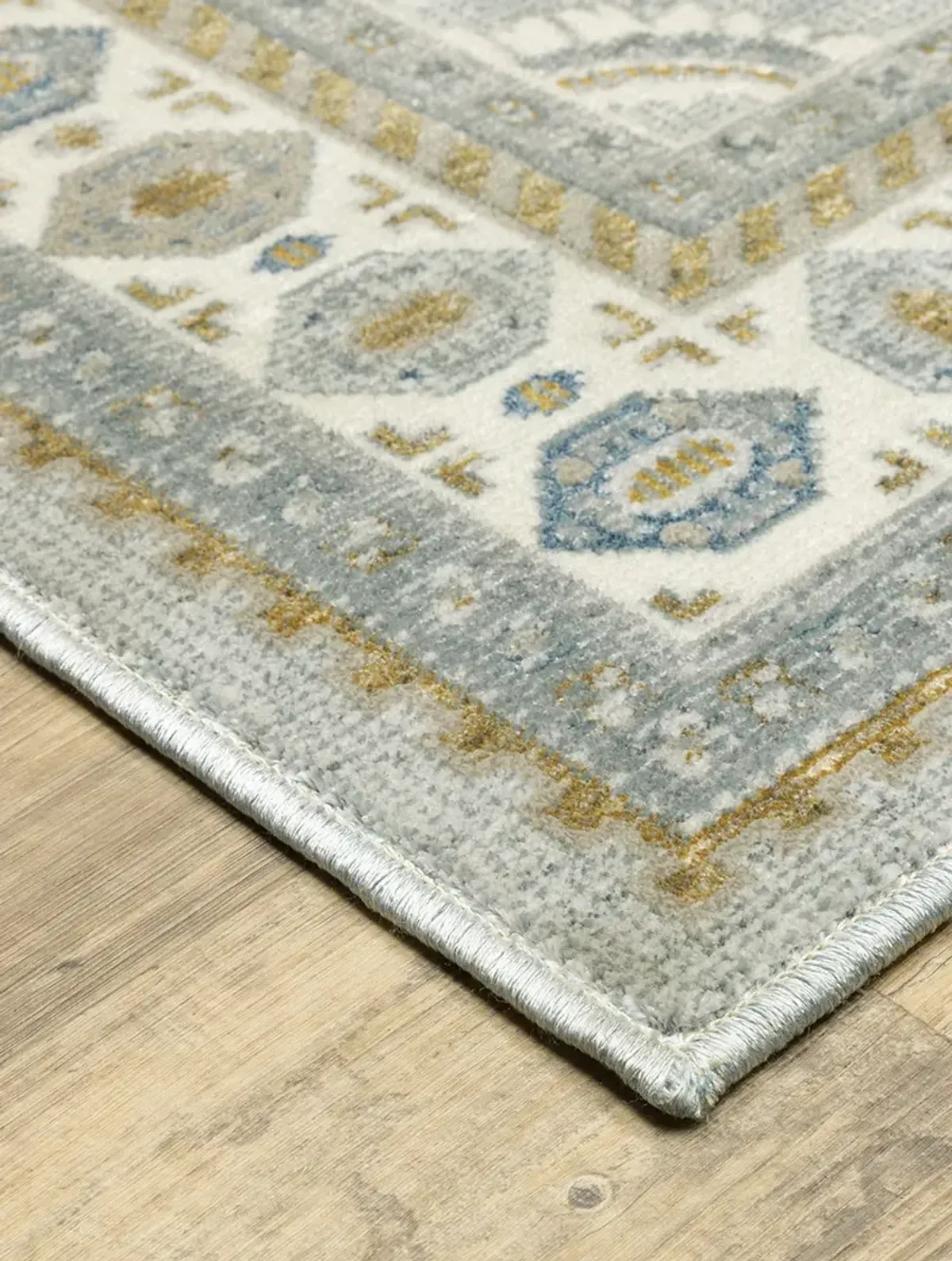 Ellington 3'10" x 5'5" Blue Rug