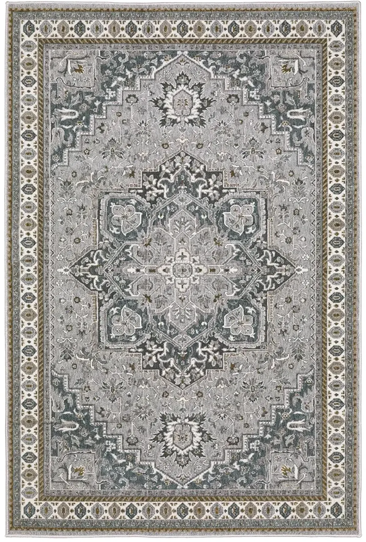 Ellington 3'10" x 5'5" Blue Rug