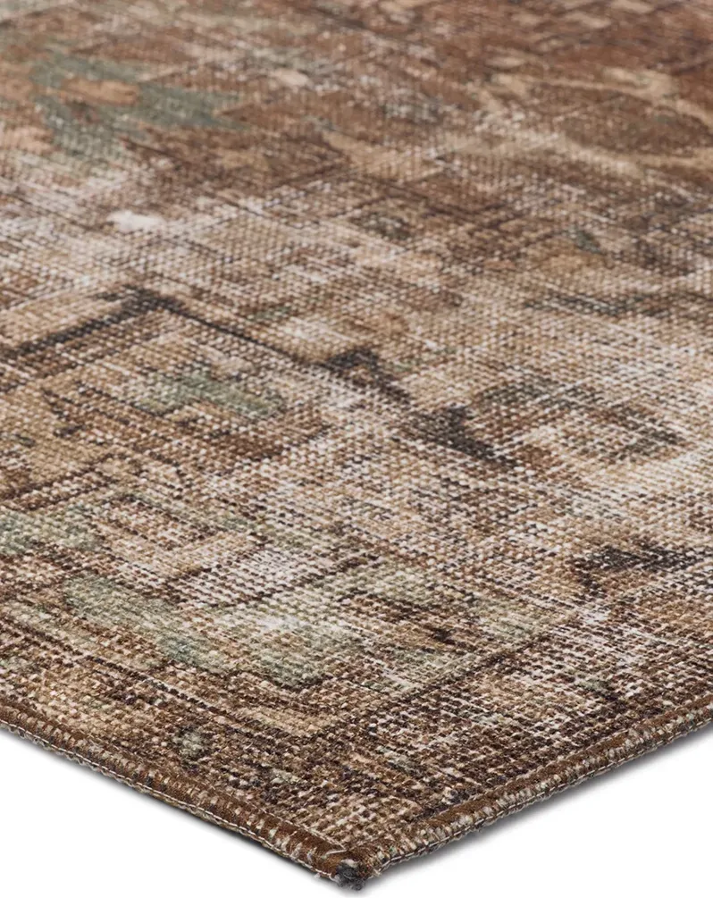 Harman Hold K Lester Minita Brown 2'1" x 4' Rug