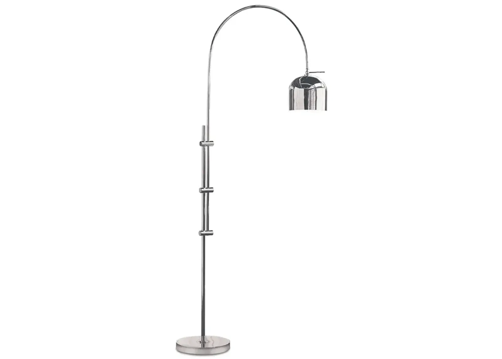 Arc Floor Lamp With Metal Shade