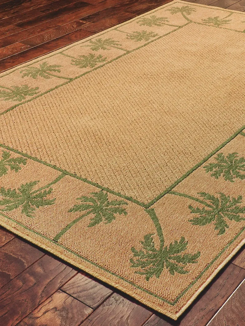 Lanai 3'7" x 5'6" Beige Rug