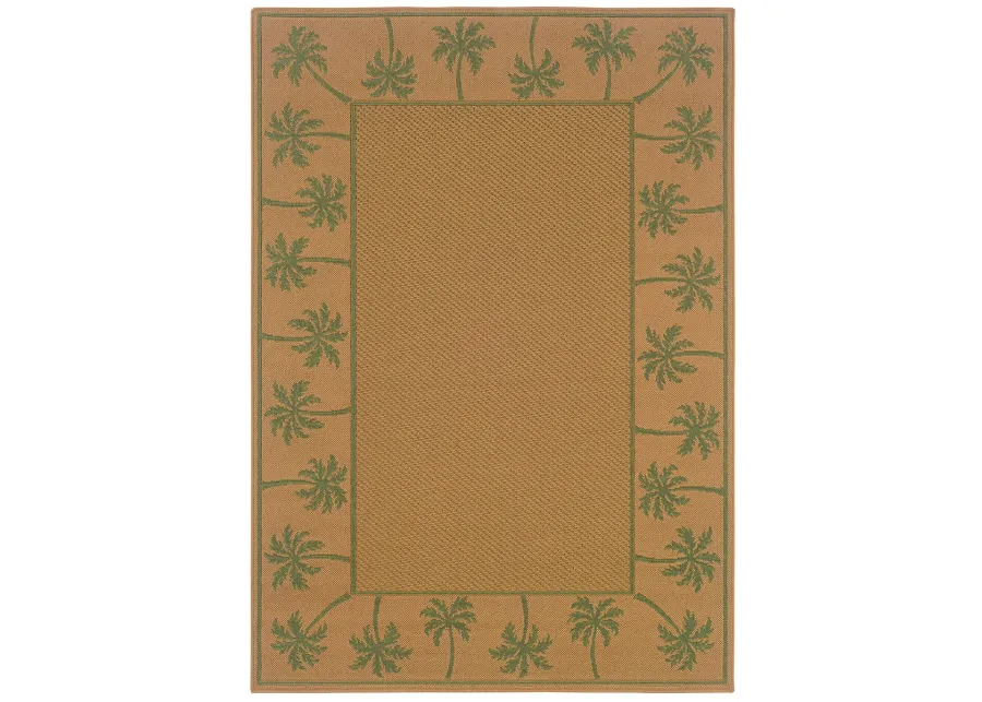 Lanai 3'7" x 5'6" Beige Rug