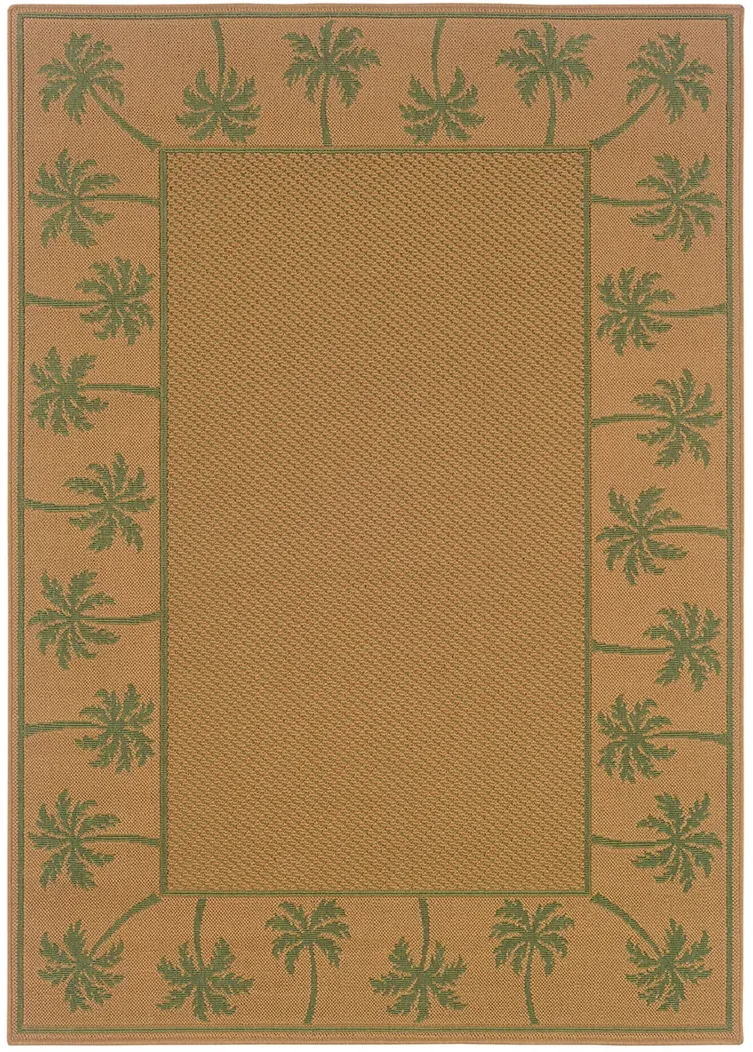 Lanai 3'7" x 5'6" Beige Rug