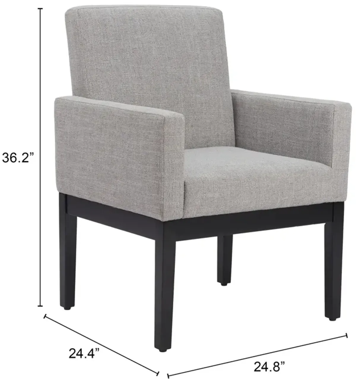 Senzil Dining Chair Gray