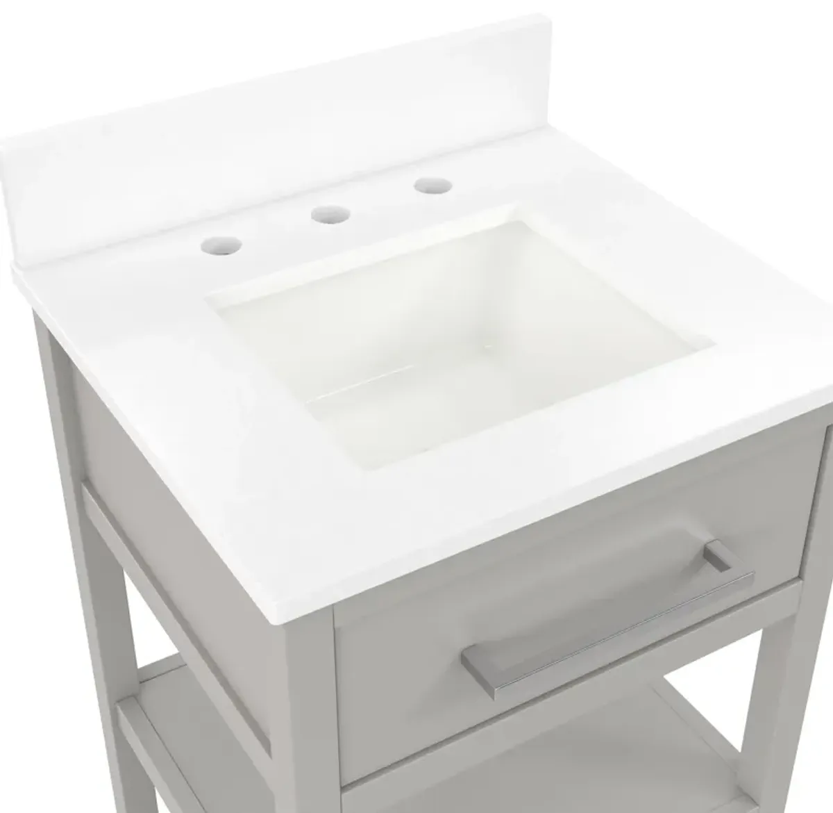 REALROOMS Pisa 20" Bathroom Vanity