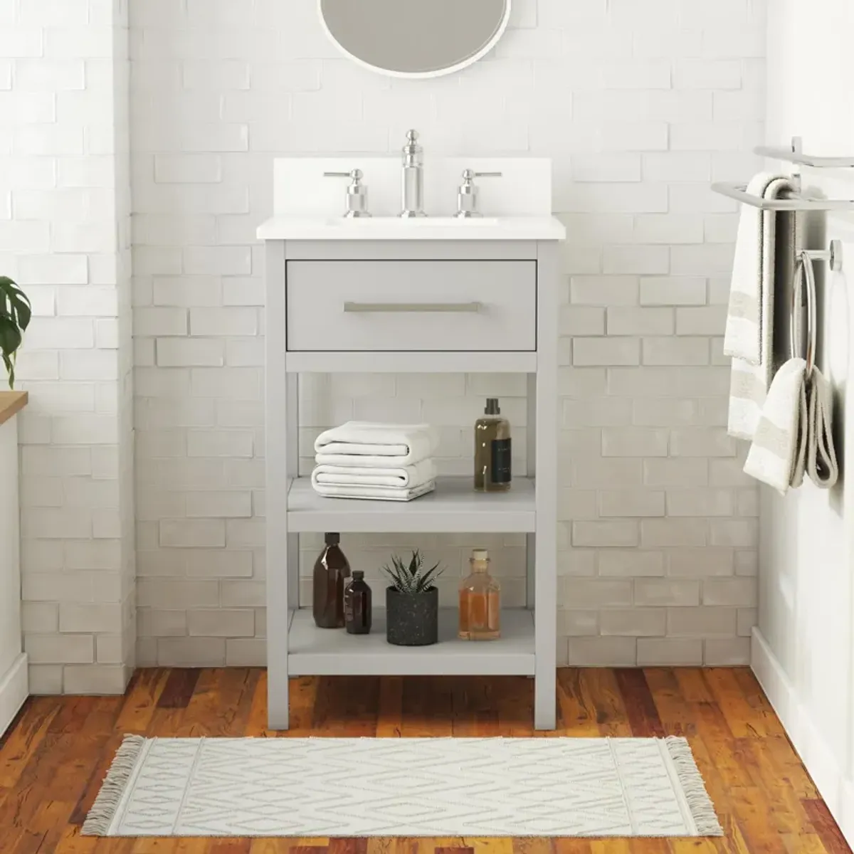 REALROOMS Pisa 20" Bathroom Vanity