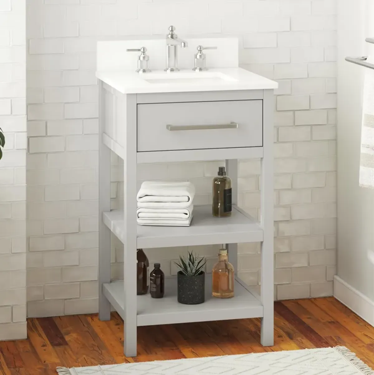 REALROOMS Pisa 20" Bathroom Vanity