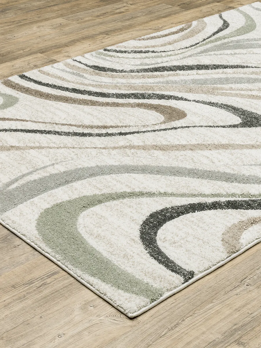 Cambria 6'7" x 9'6" Beige Rug