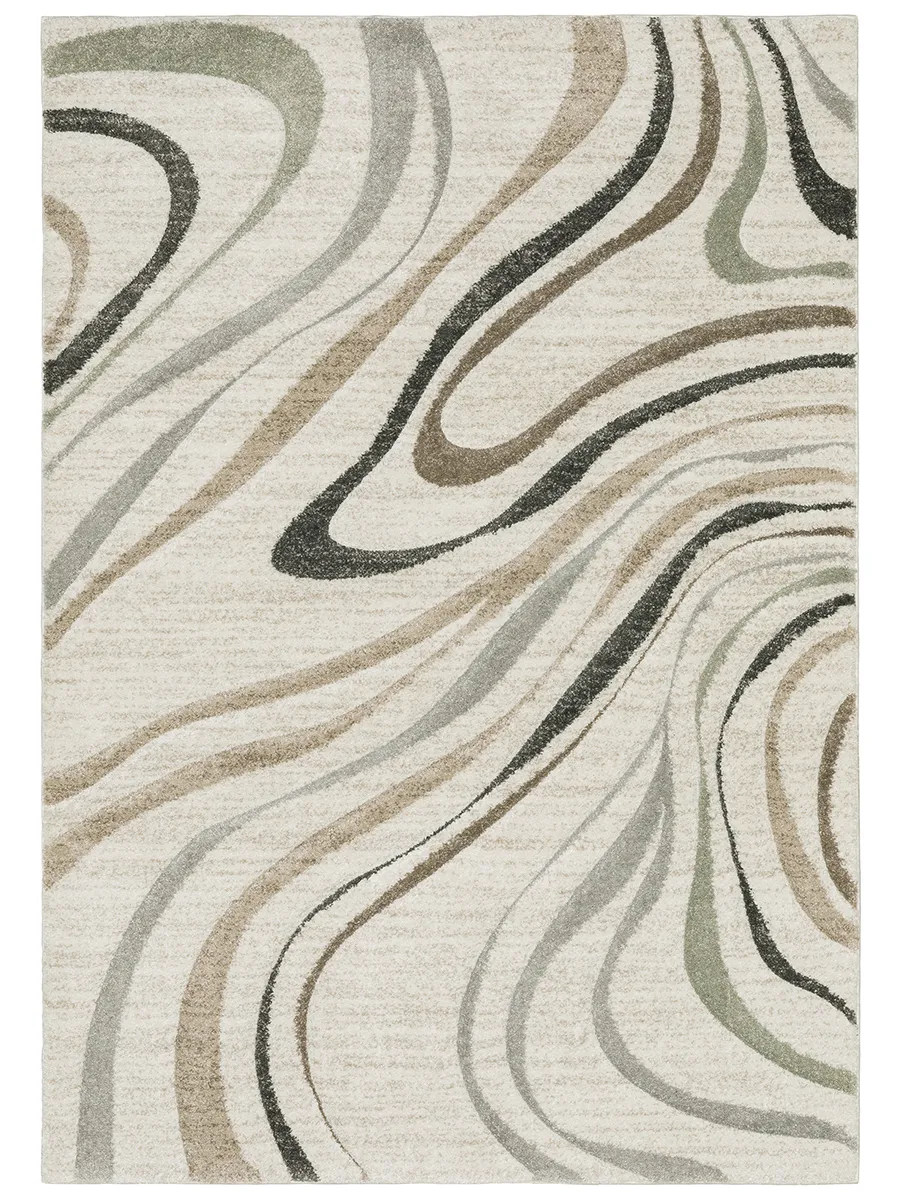 Cambria 6'7" x 9'6" Beige Rug