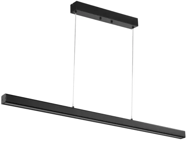 LED Linear Pendant Light – Dimmable Modern Chandelier for Dining Room, Kitchen, or Office Desk Lighting