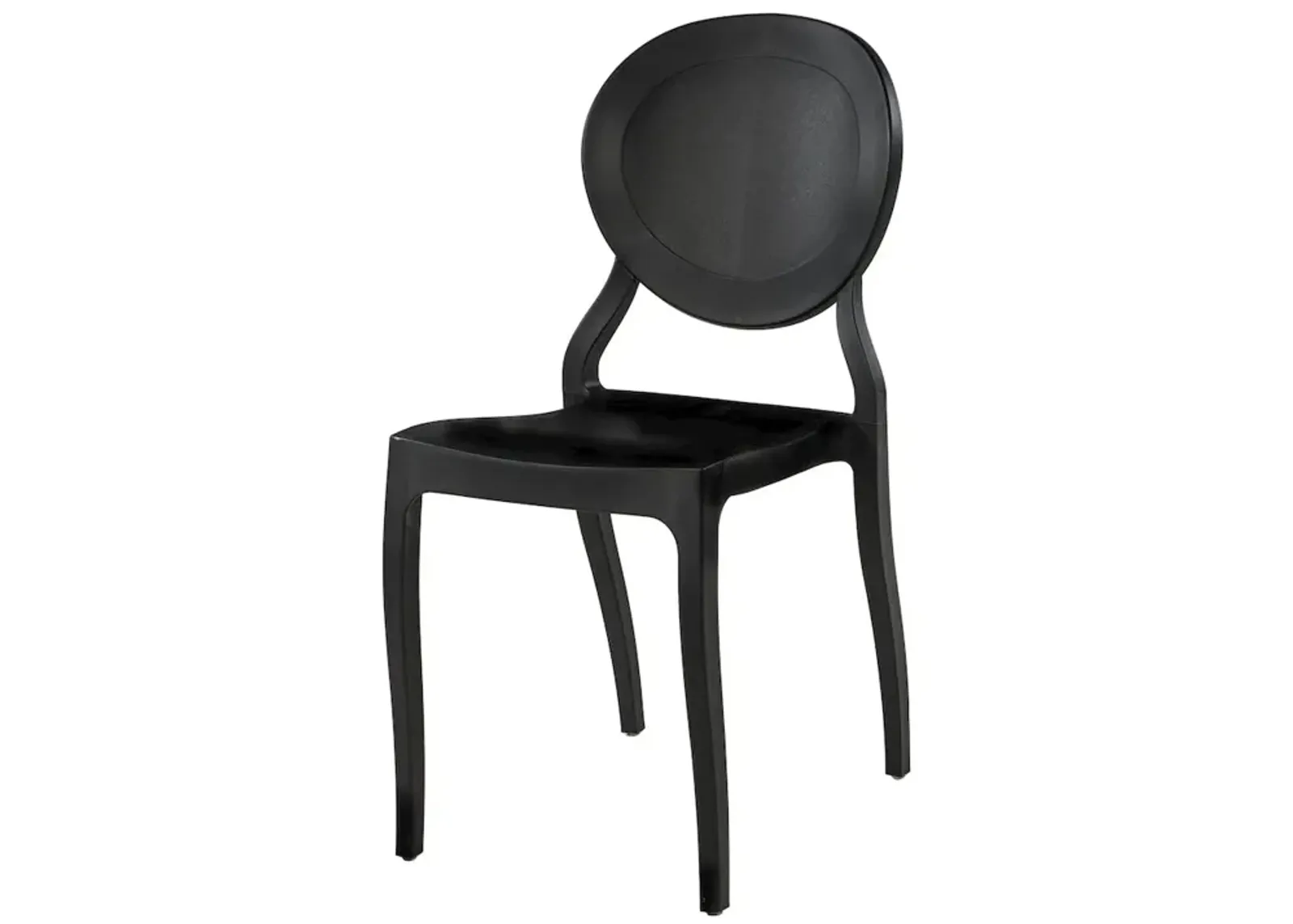 Commerical Seating Products Black Emma Armless Chairs