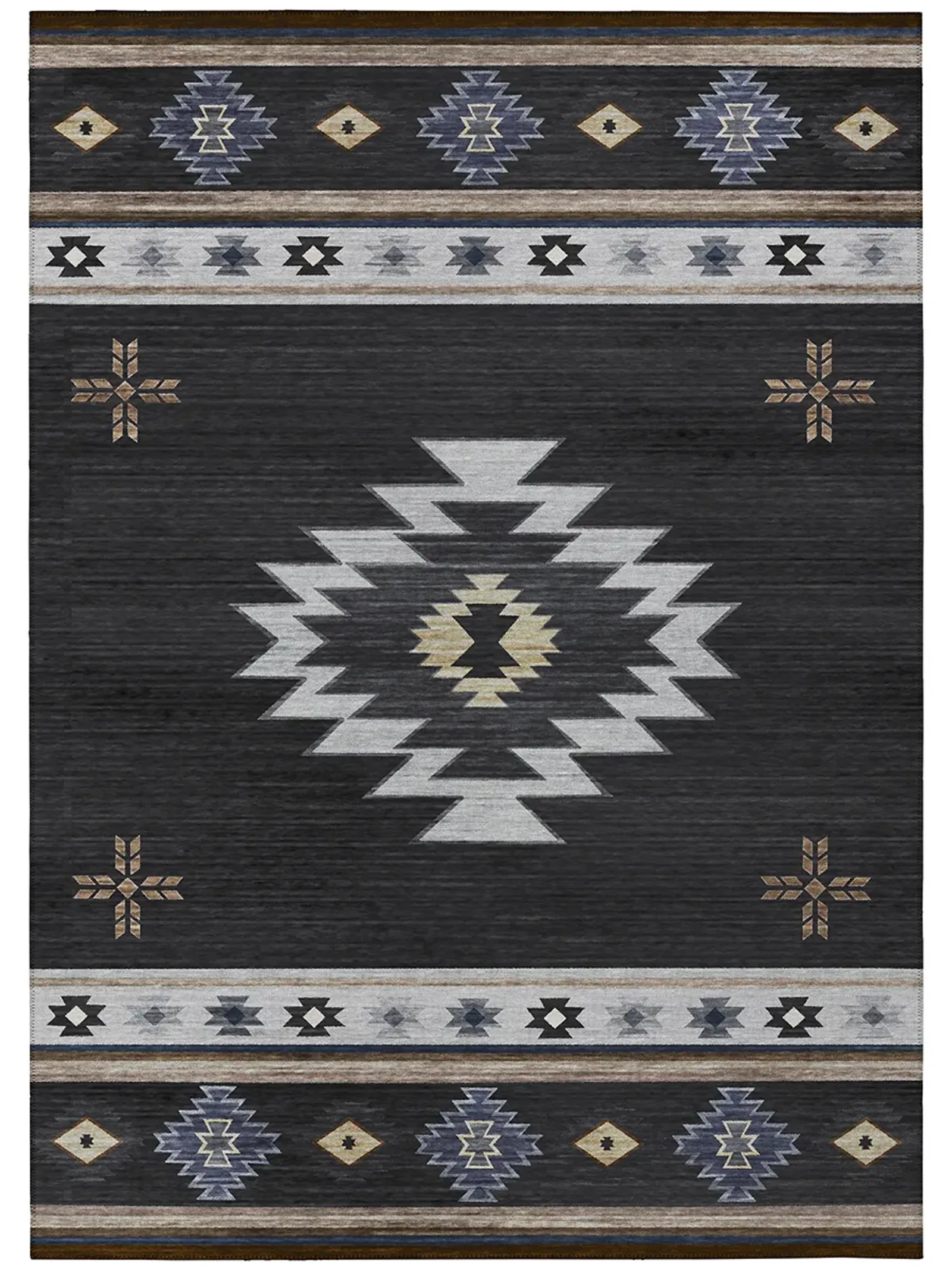 Phoenix PH4 Black 10' x 14' Rug