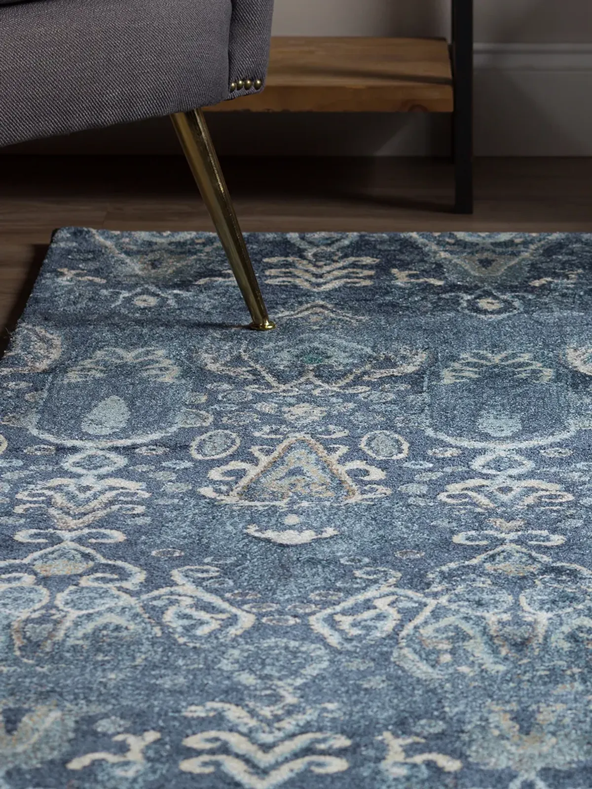 Geneva GV315 Navy 9'6" x 13'2" Rug