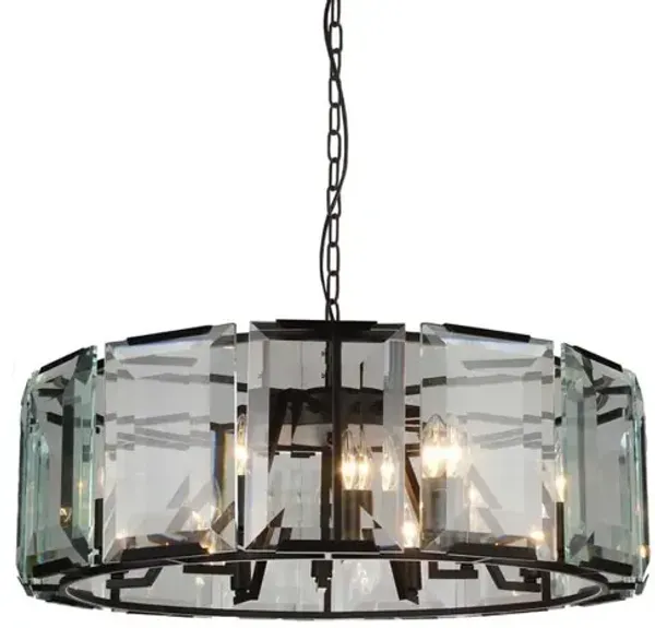 CWI Lighting Jacquet 12 Light Chandelier With Black Finish