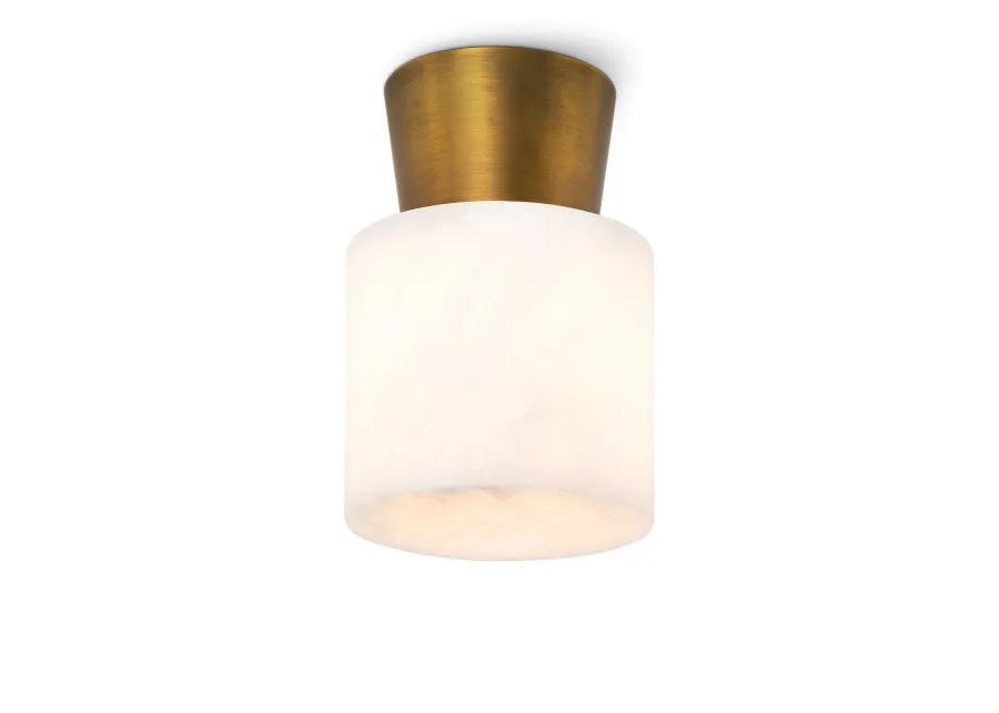 Hazel Alabaster Flush Mount