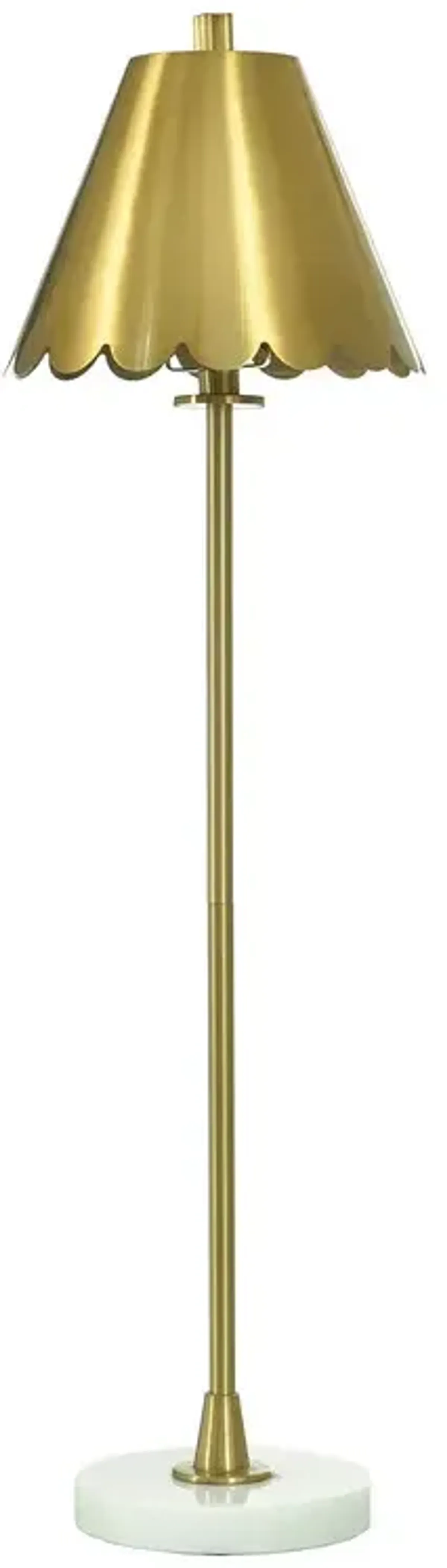 Marquesa Scallop Buffet Lamp