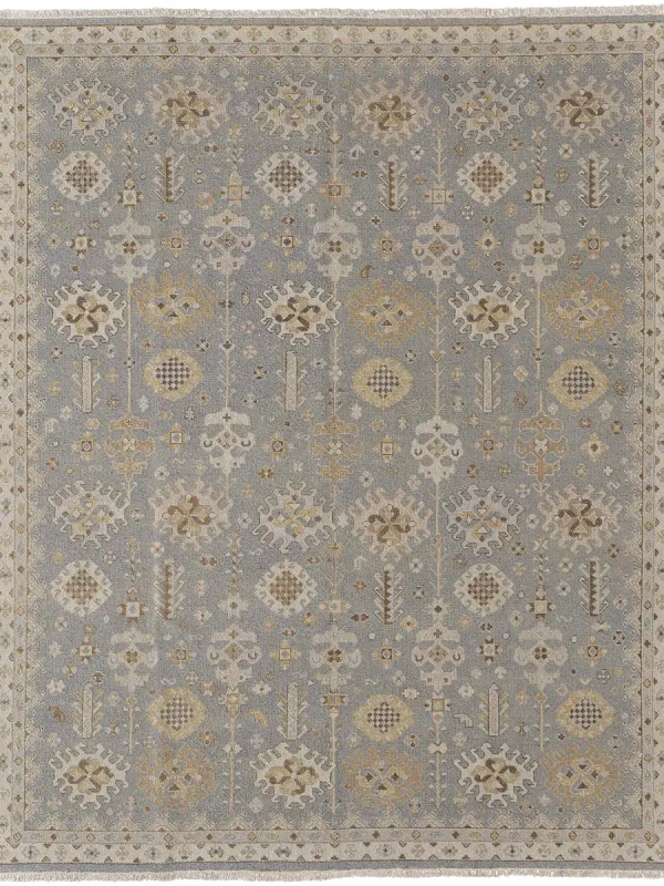 Corbitt 0610F 11'6" x 15' Blue/Gray/Ivory Rug
