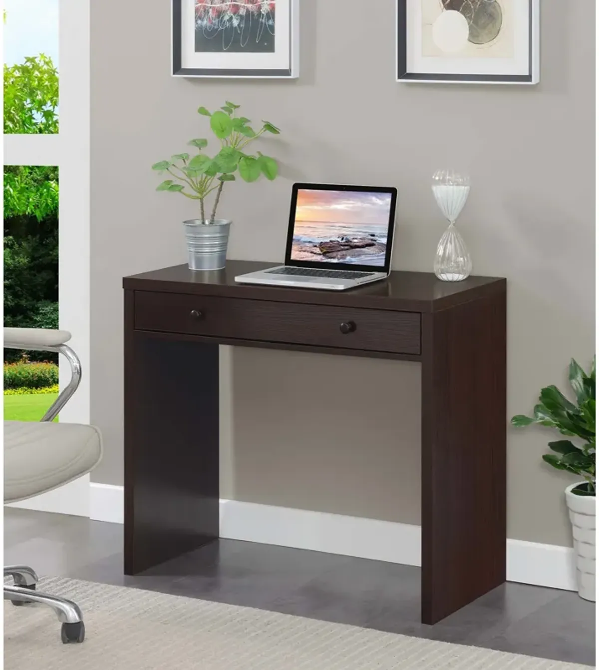 Convenience Concepts Northfield 1 Drawer 36 inch Desk