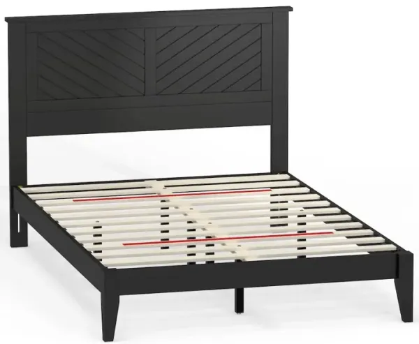 Comfort Pointe Prescott Solid Wood Full Platform Bed