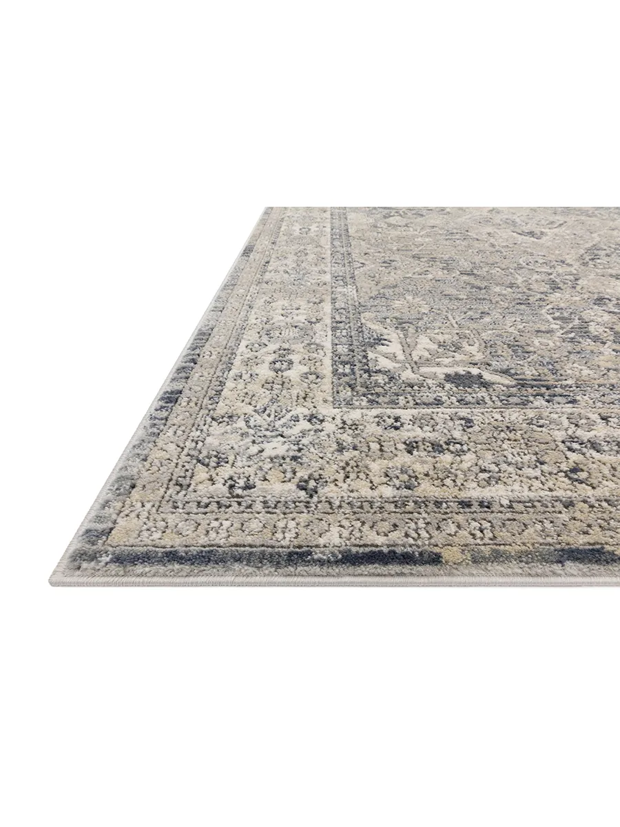 Teagan TEA04 Sky/Natural 3'4" x 5'7" Rug