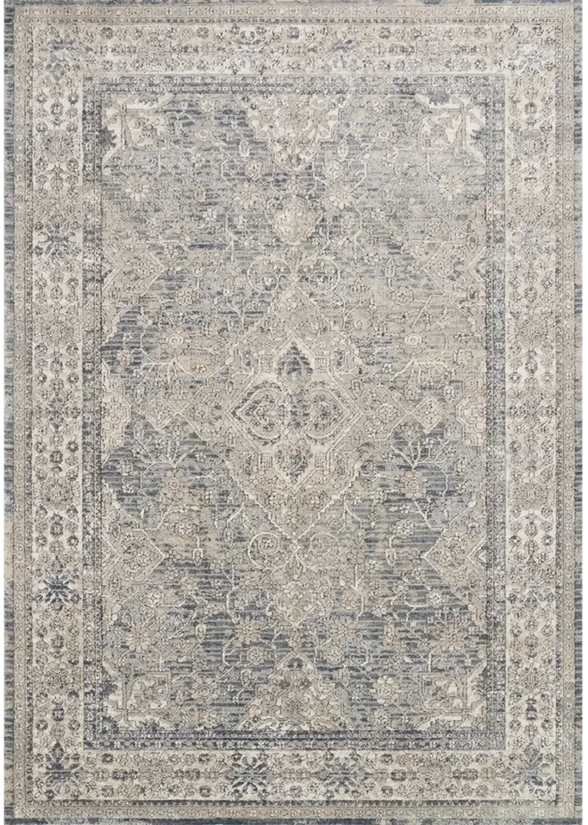 Teagan TEA04 Sky/Natural 3'4" x 5'7" Rug