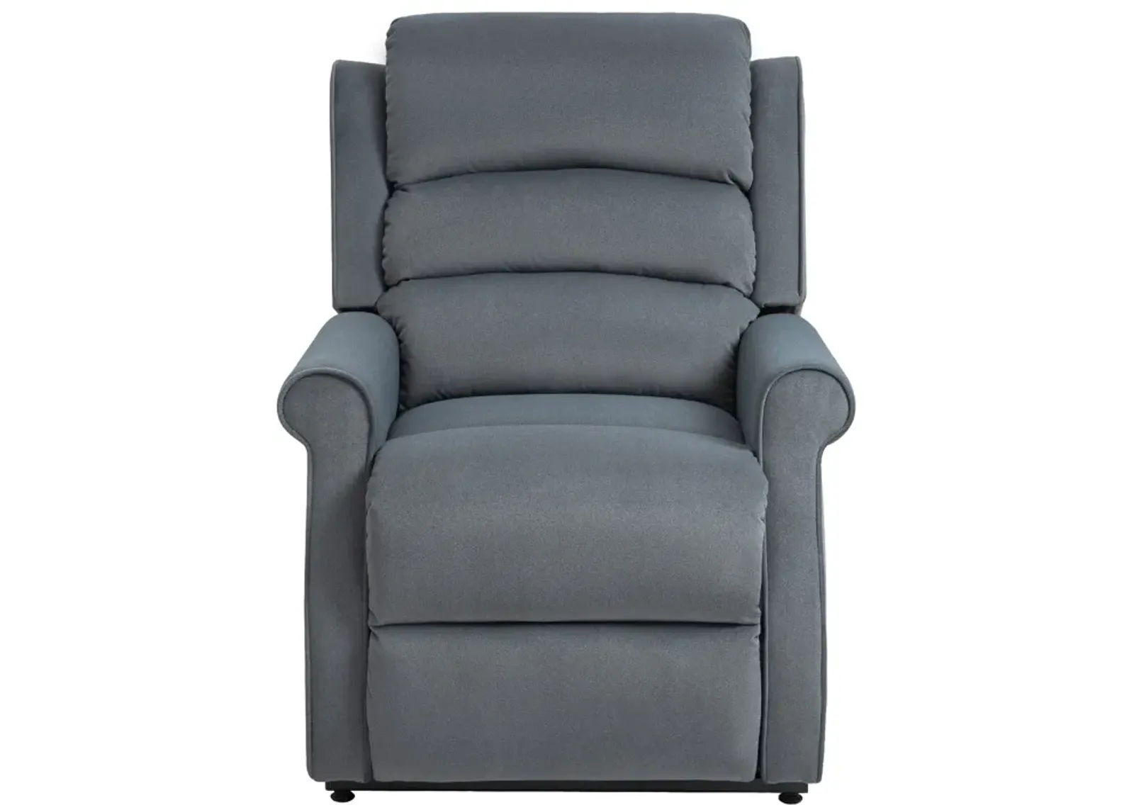 MONDAWE Chenille Fabric Power Lift Recliner Chair for Elderly with 8-Point Massage and Remote Control