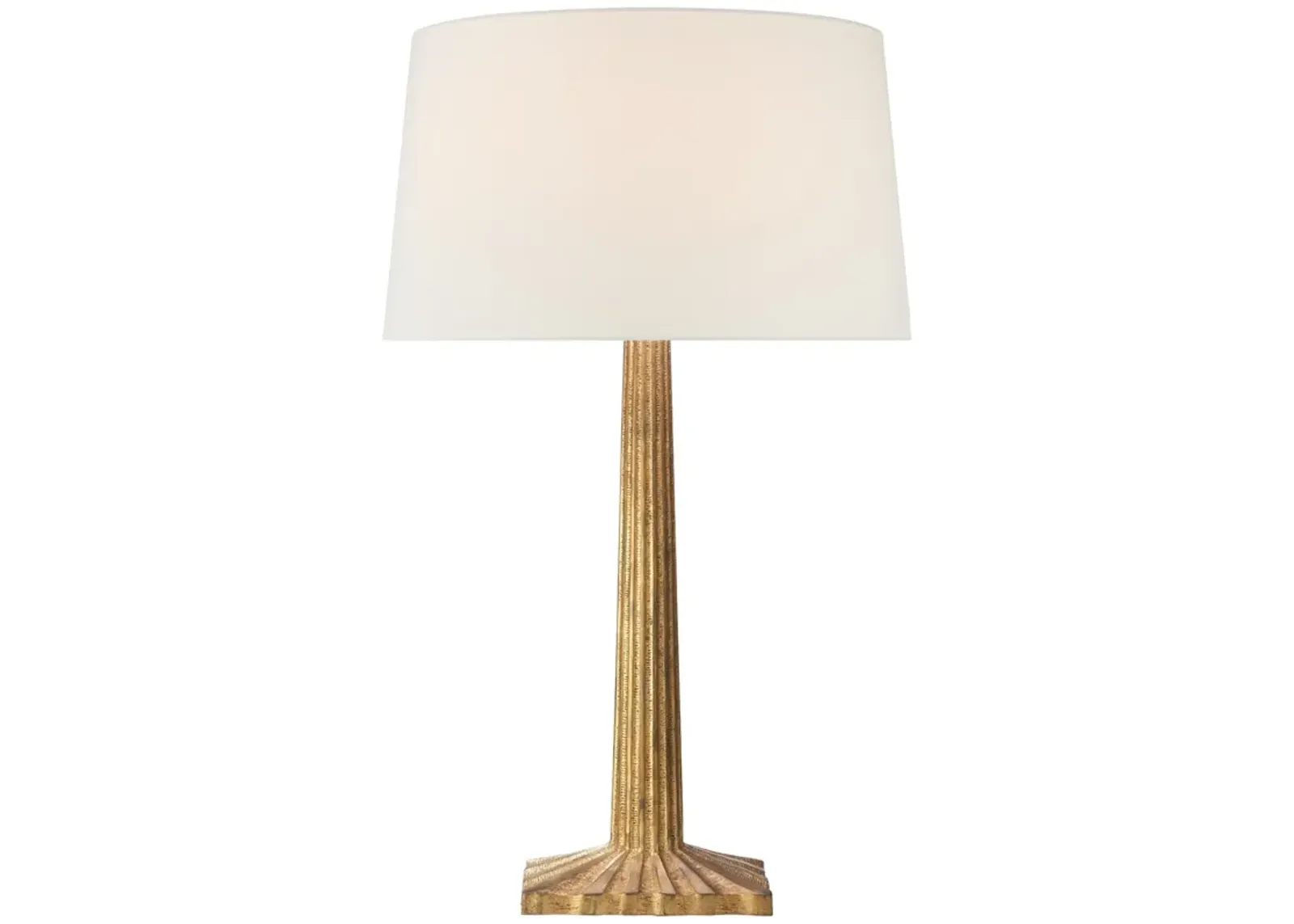 Strie Fluted Column Table Lamp