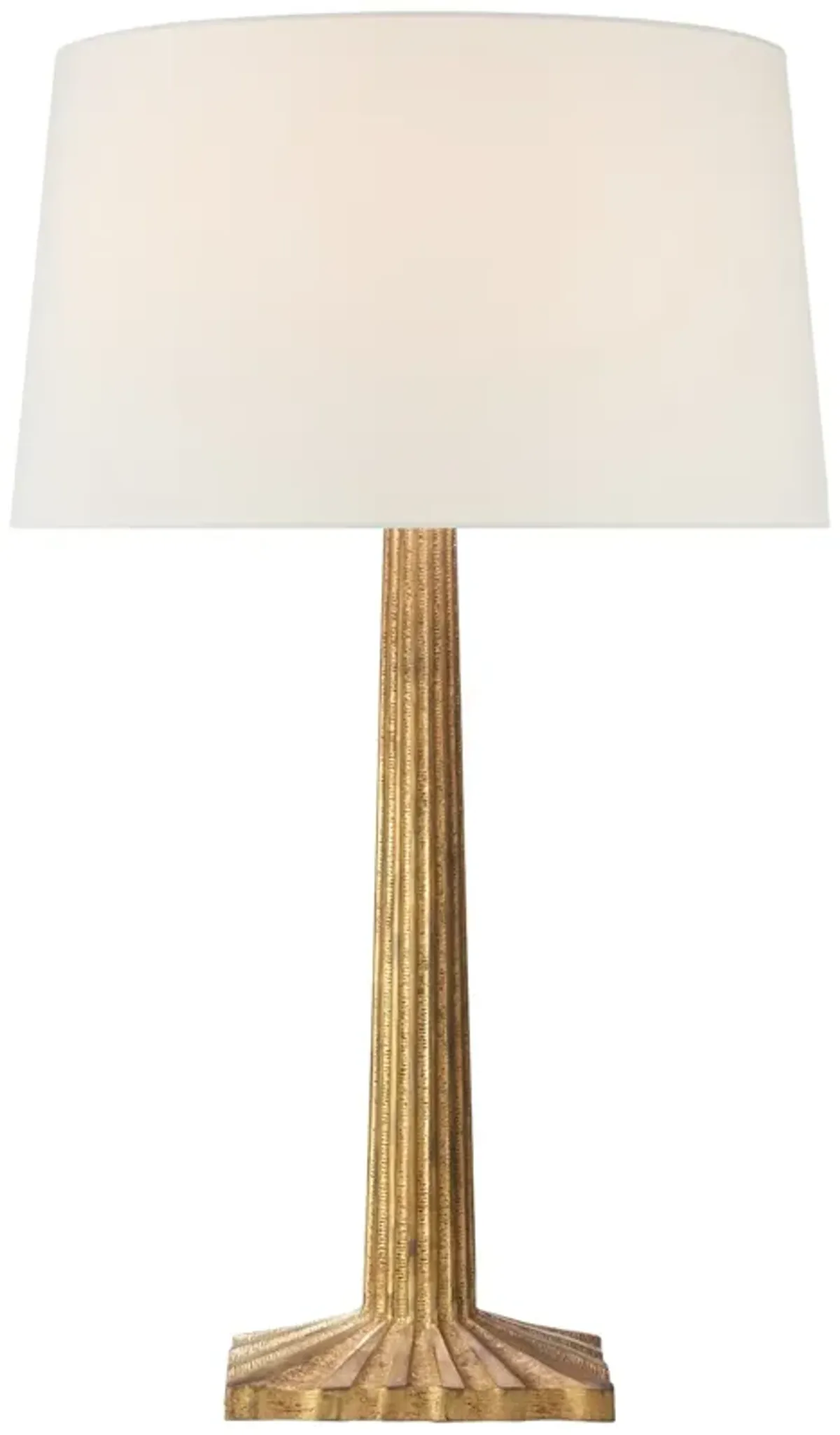 Strie Fluted Column Table Lamp