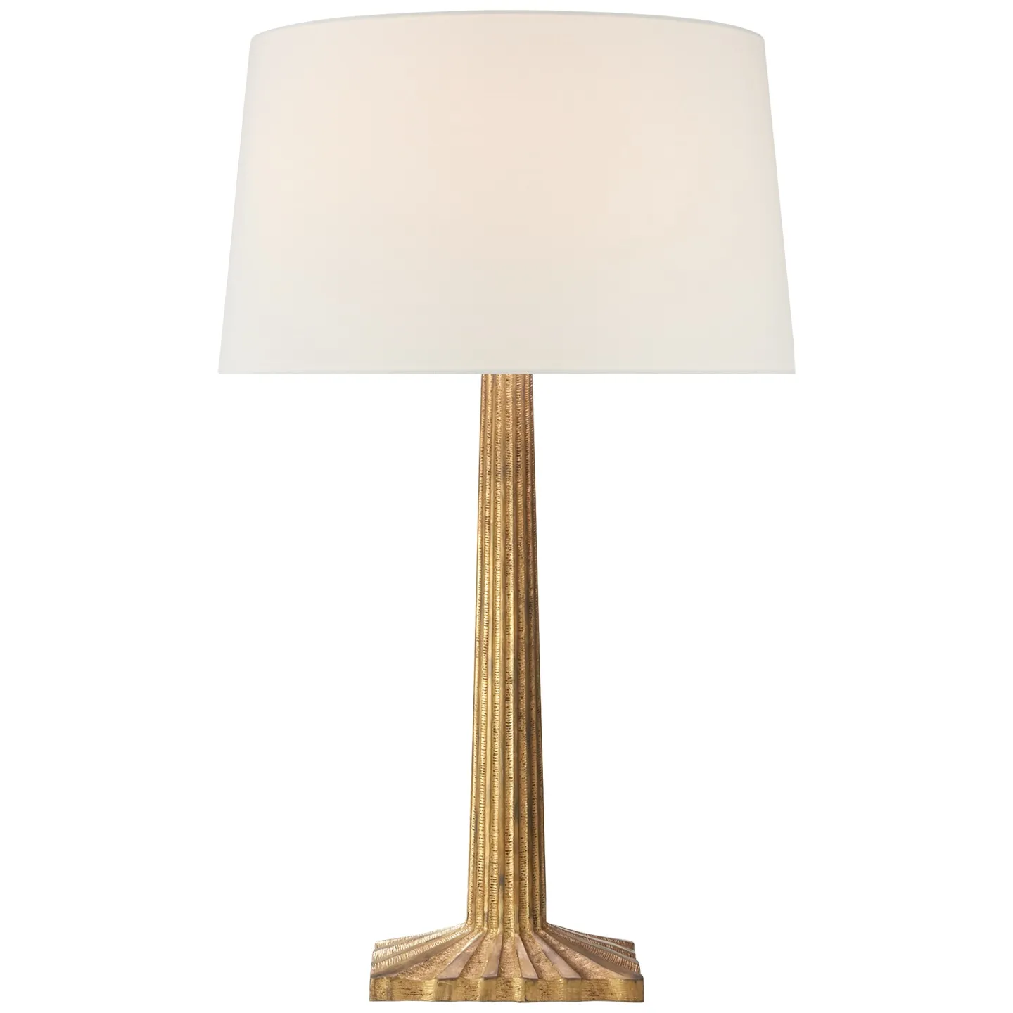 Strie Fluted Column Table Lamp