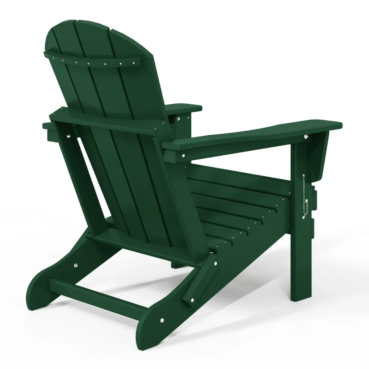 WestinTrends Westintrends 2 piece set outdoor folding Poly Adirondack chair