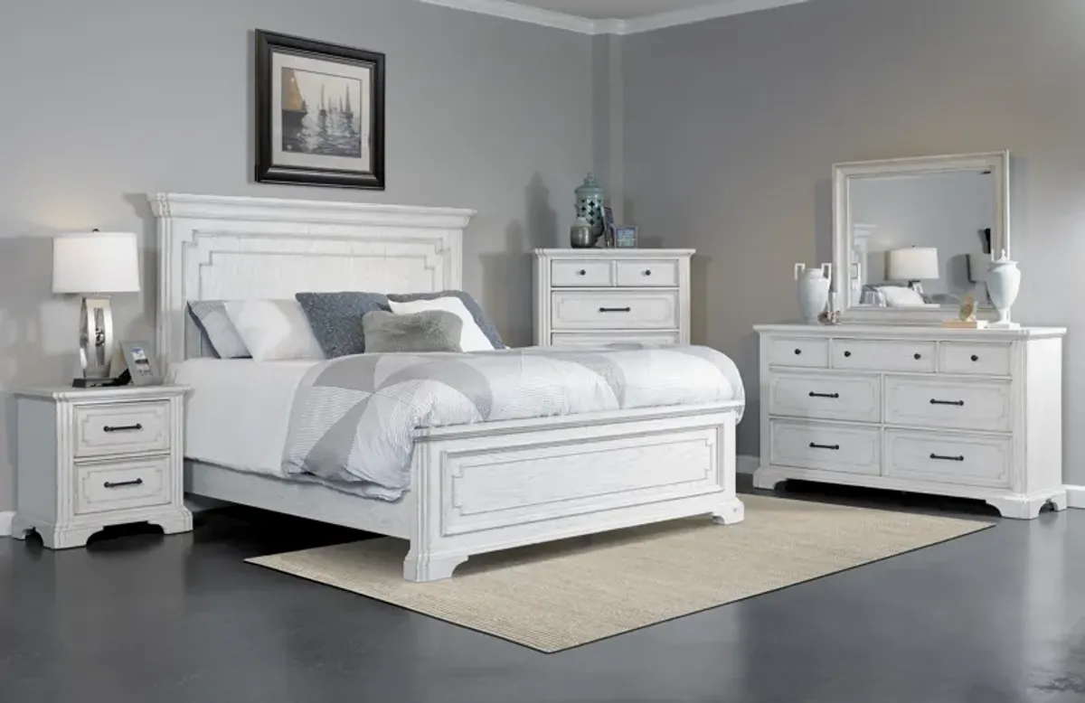 Clara Queen Panel Bed