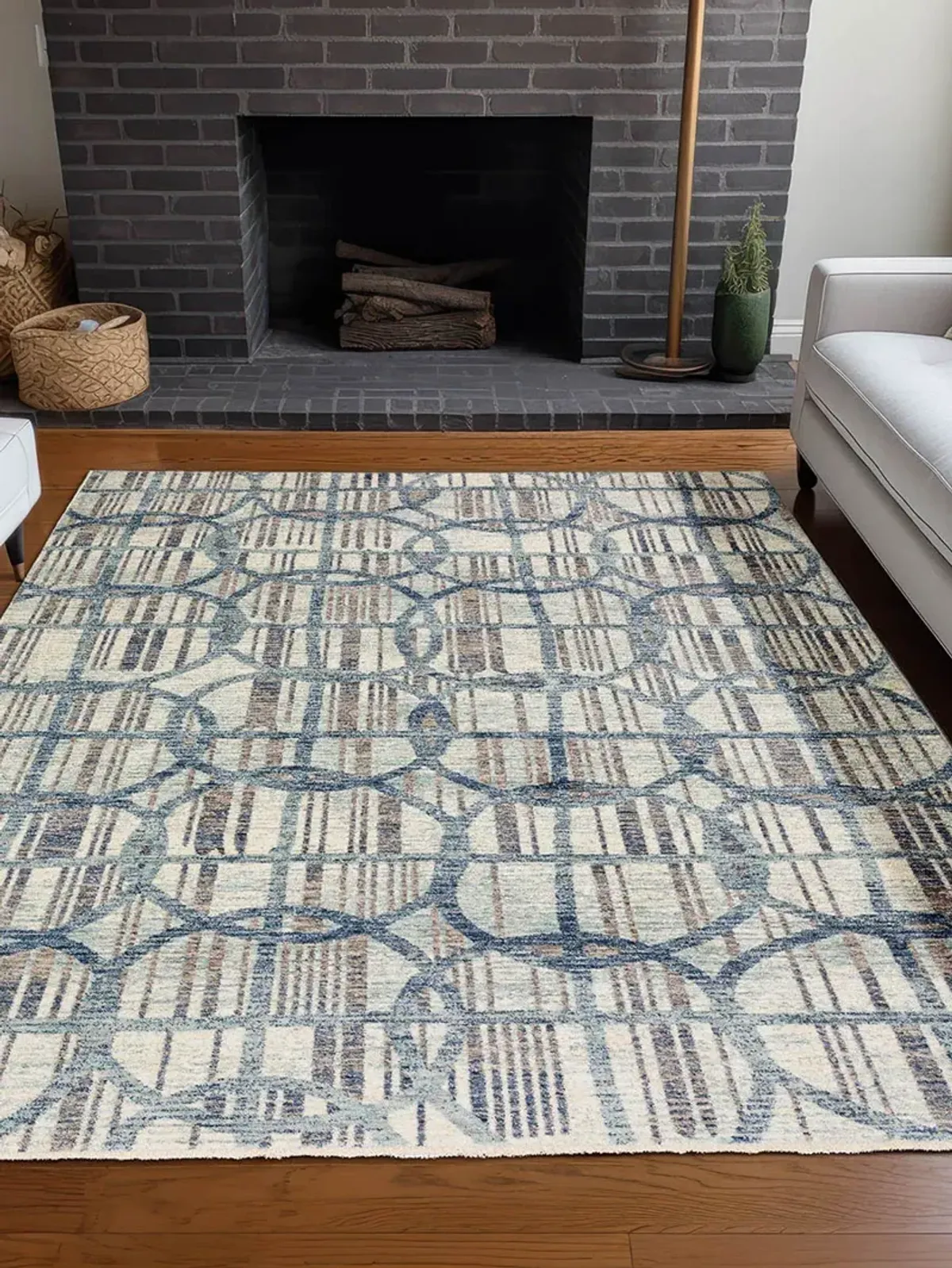 Neola NA12 Sky 3' x 5' Rug