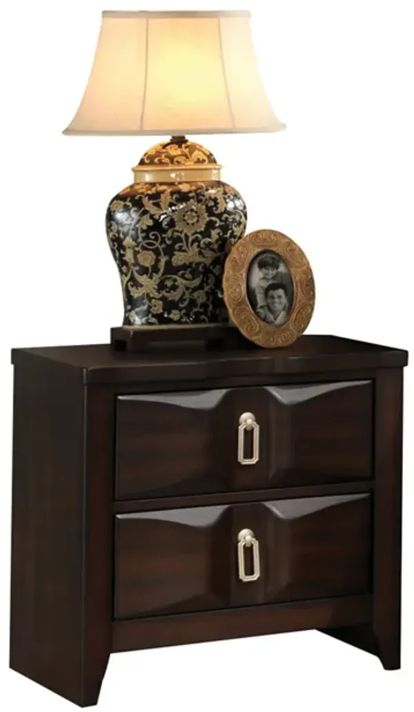 ACME Lancaster Nightstand, Espresso