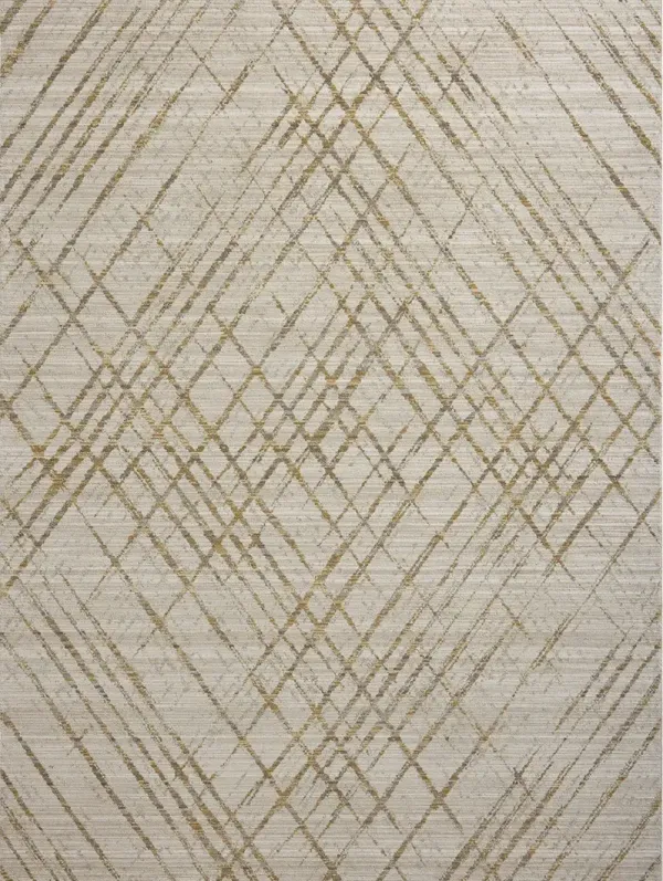 Wade WAE-04 Beige / Gold 2''6" x 8''0" Rug by Loloi II