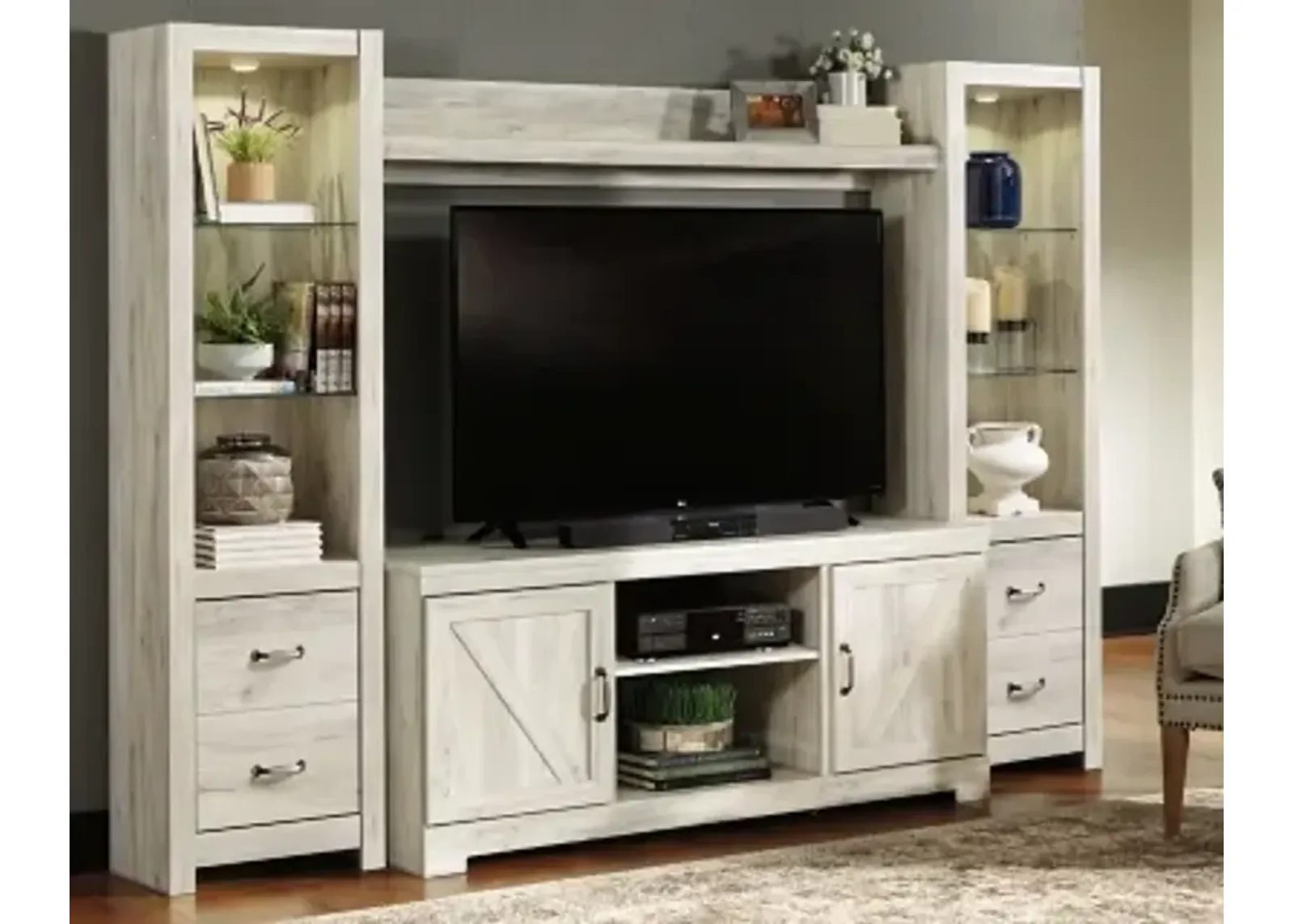 Bellaby 4-Piece Entertainment Center